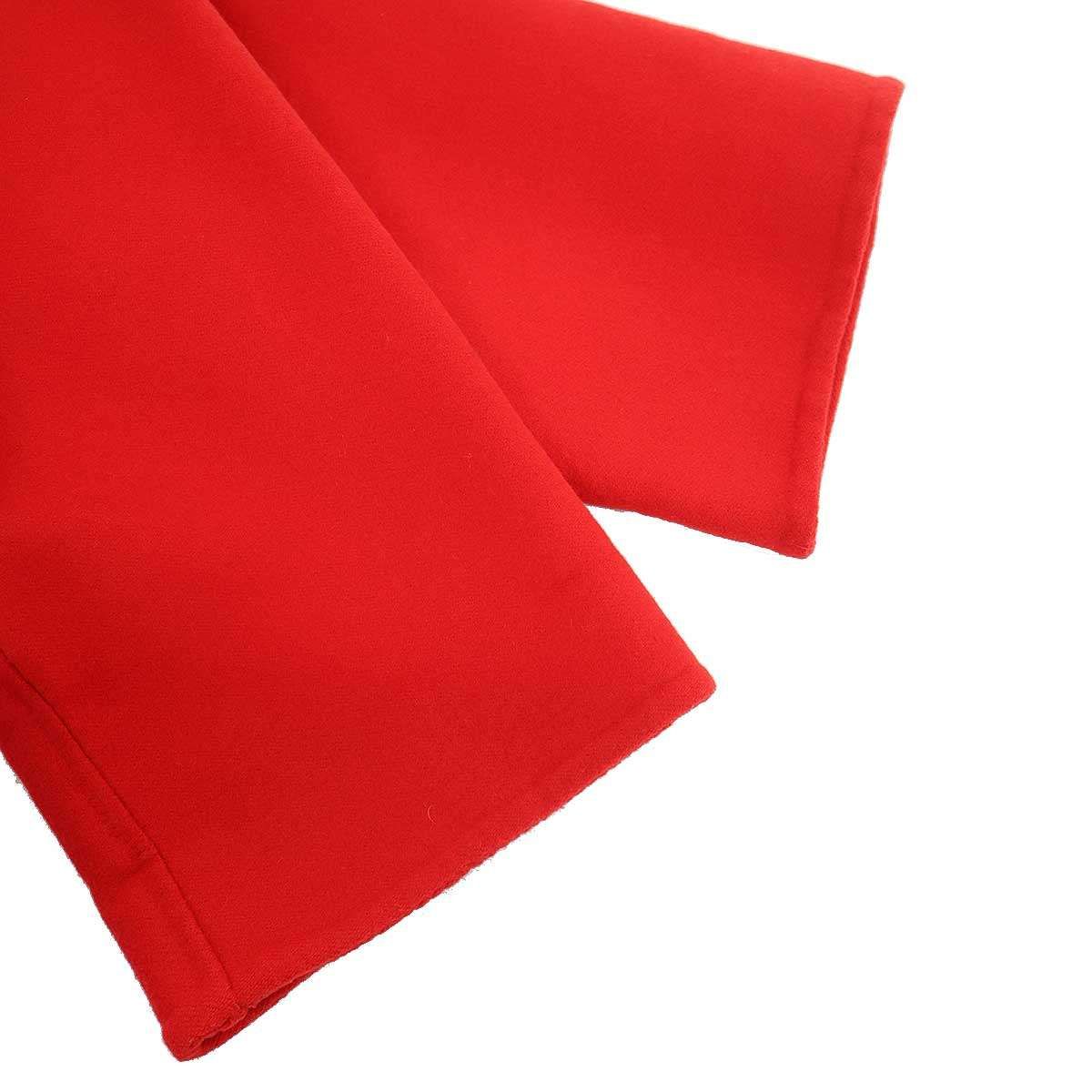 Dior Resort Double Face Cashmere Long Coat Red 34 — view 5