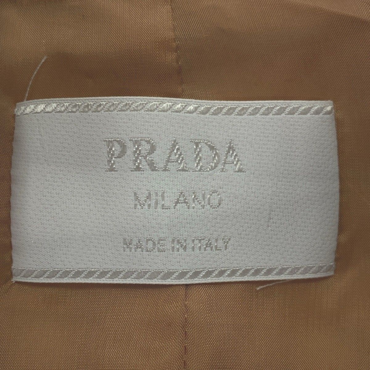 Prada Silk Jacket Beige 42 — view 3