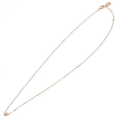 Cartier 18K Pink Gold Damier SM Diamond Necklace — view 3