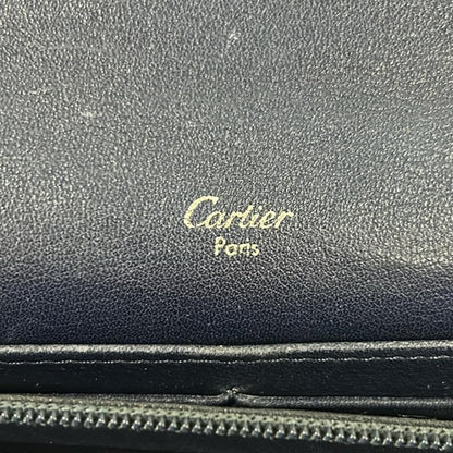 Cartier Wallet Happy Birthday Dark Brown Leather — view 6