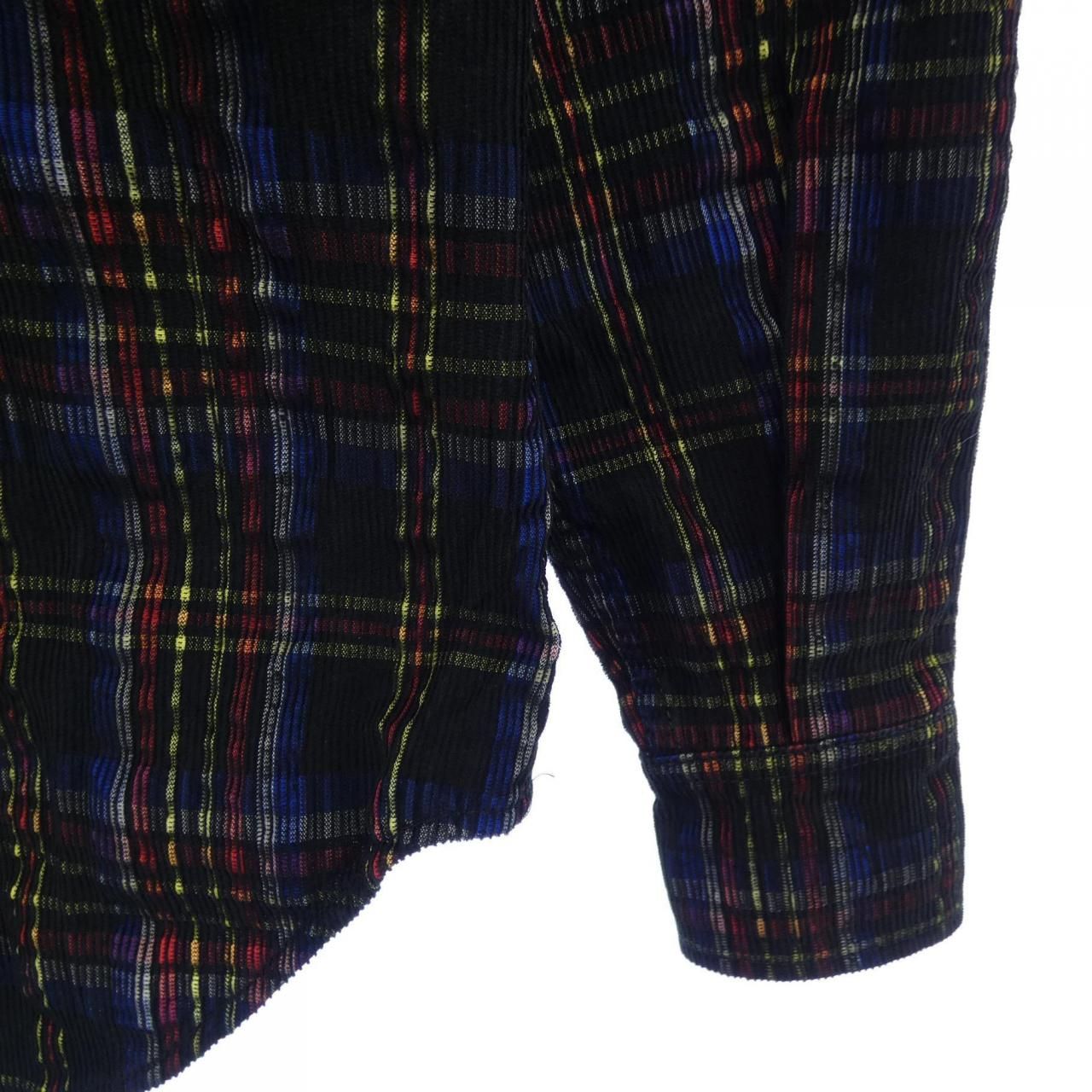 Saint Laurent Shirt Black Red Check — view 6