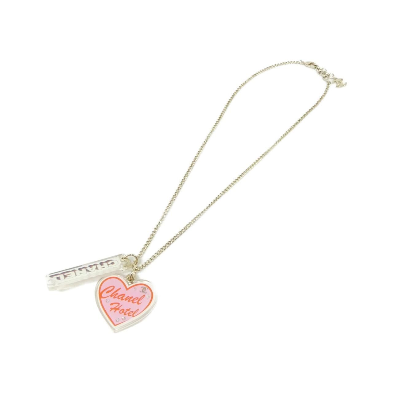 Chanel Necklace Pink — view 2