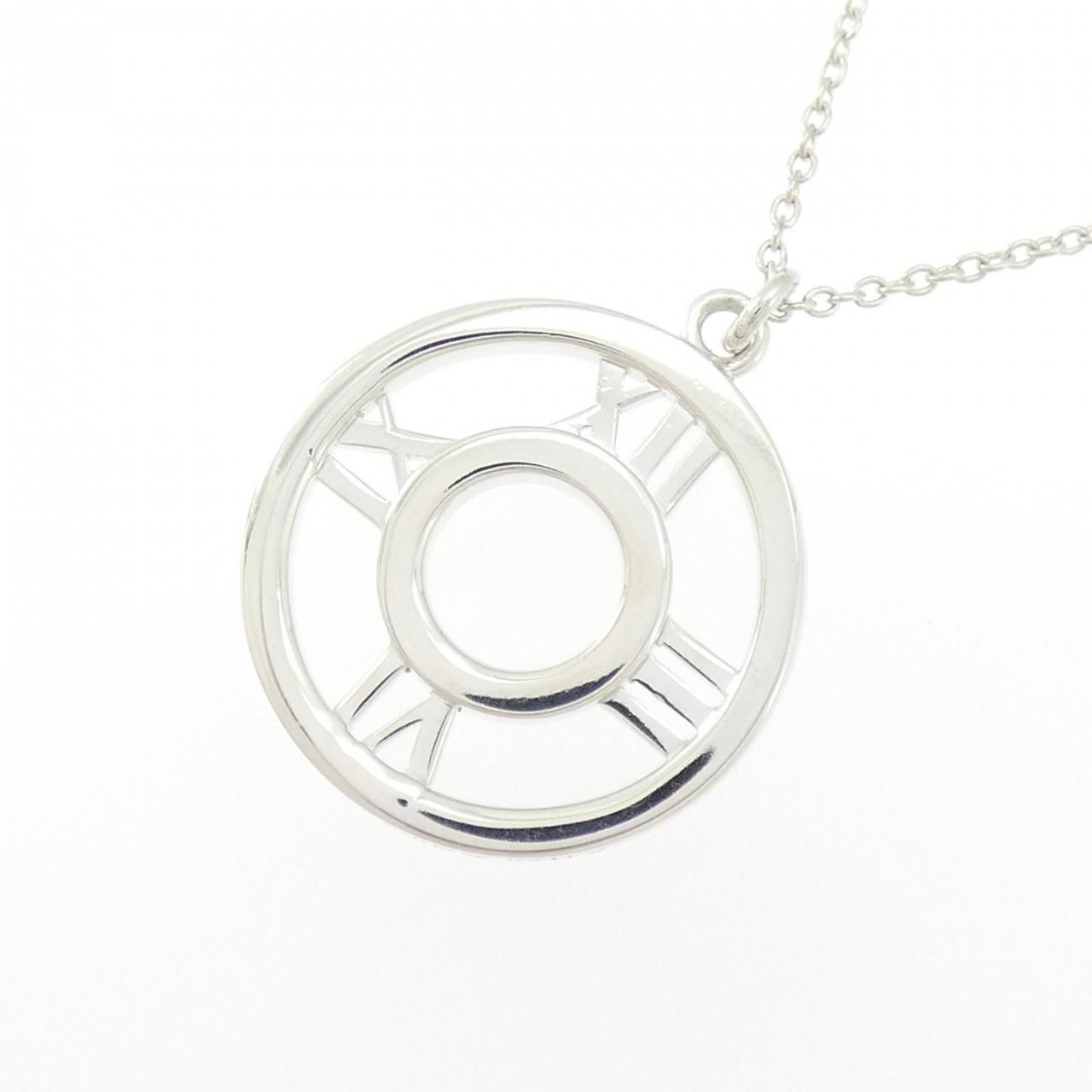 Tiffany & Co. Atlas Open Medallion Necklace — view 3