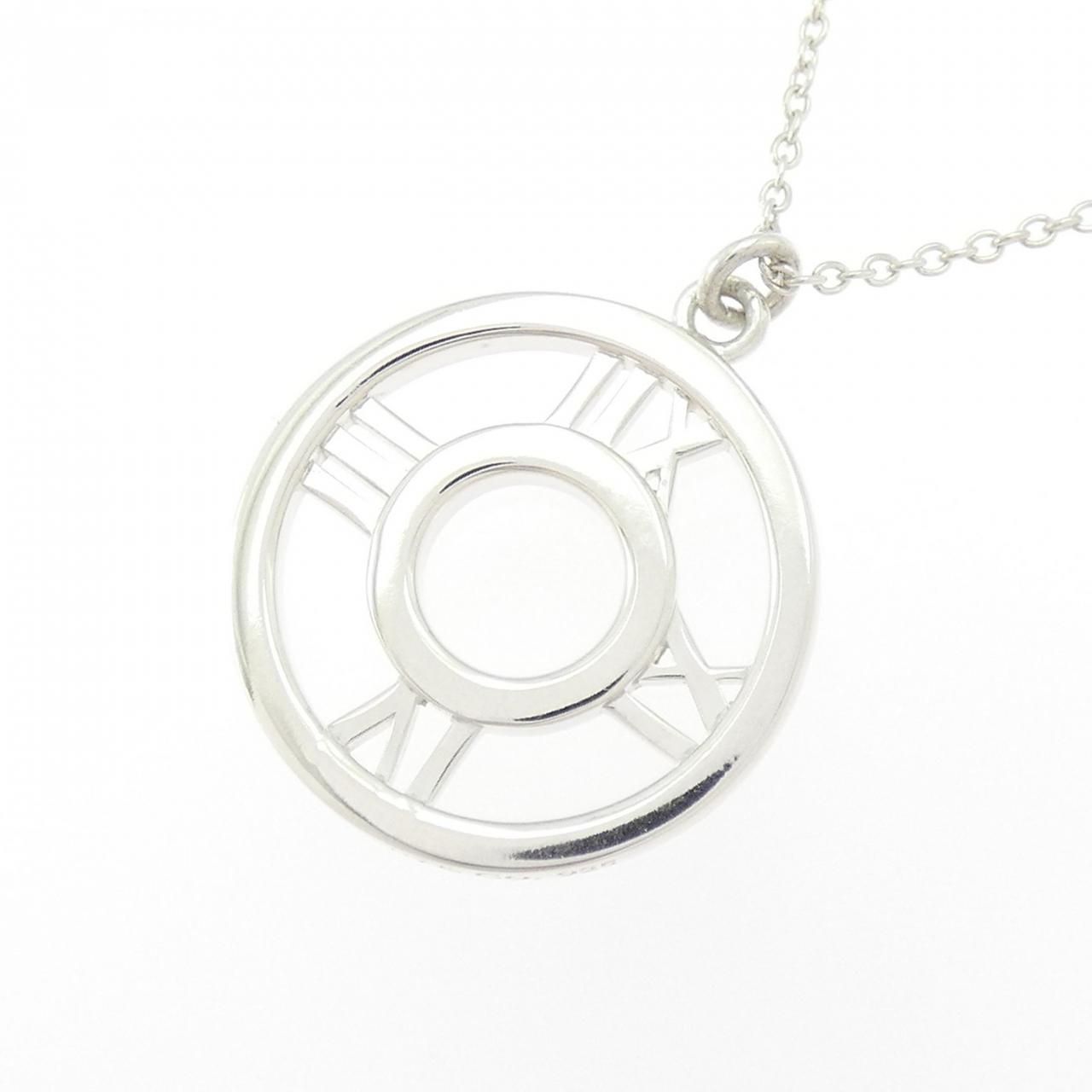 Tiffany & Co. Atlas Open Medallion Necklace — view 4