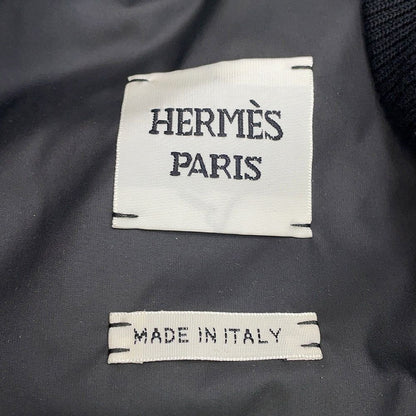 Hermes Down Vest with Clou de Selle Patch 34 Black — view 8