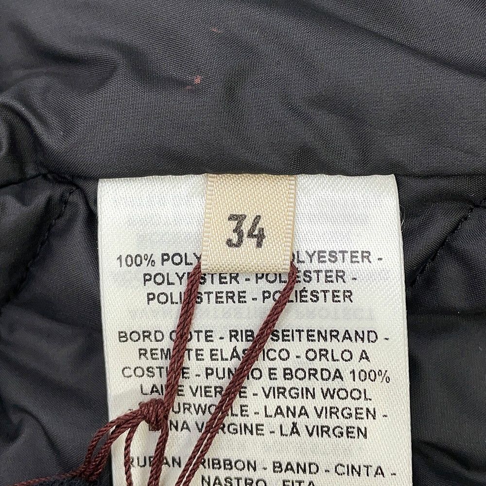 Hermes Down Vest with Clou de Selle Patch 34 Black — view 9