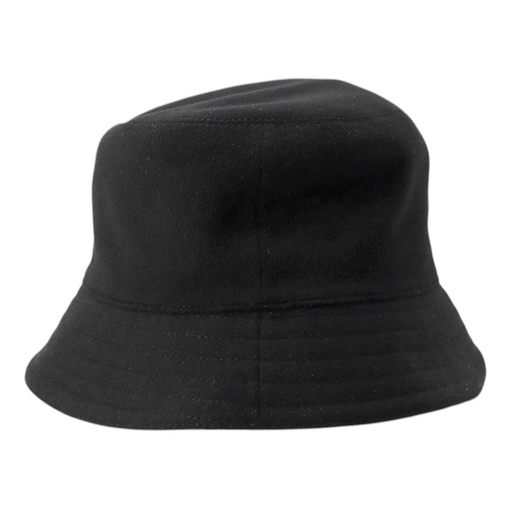 Hermes Hat Harper Lucky Horseshoe Motif Cashmere 59 Black — view 3
