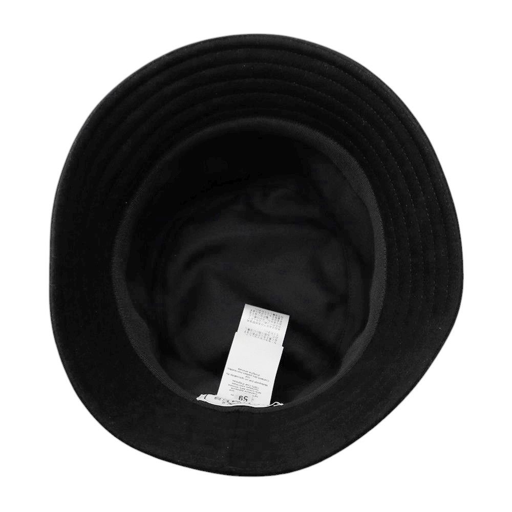 Hermes Hat Harper Lucky Horseshoe Motif Cashmere 59 Black — view 5