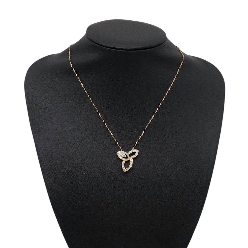 Harry Winston Necklace Lily Cluster Star Pendant Diamond — view 4