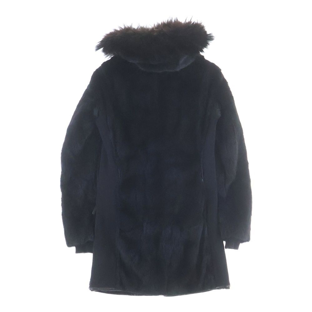 Prada Sport Ham Star Fur Coat Outer Black — view 2