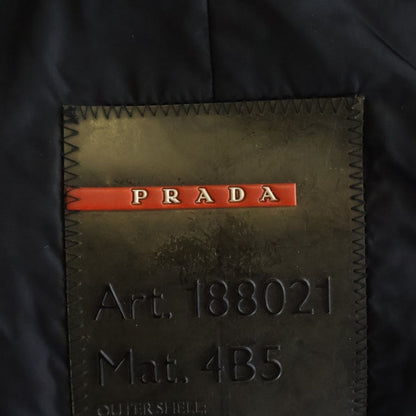 Prada Sport Ham Star Fur Coat Outer Black — view 7