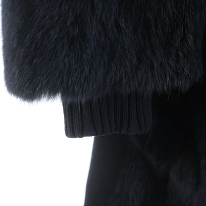 Prada Sport Ham Star Fur Coat Outer Black — view 6
