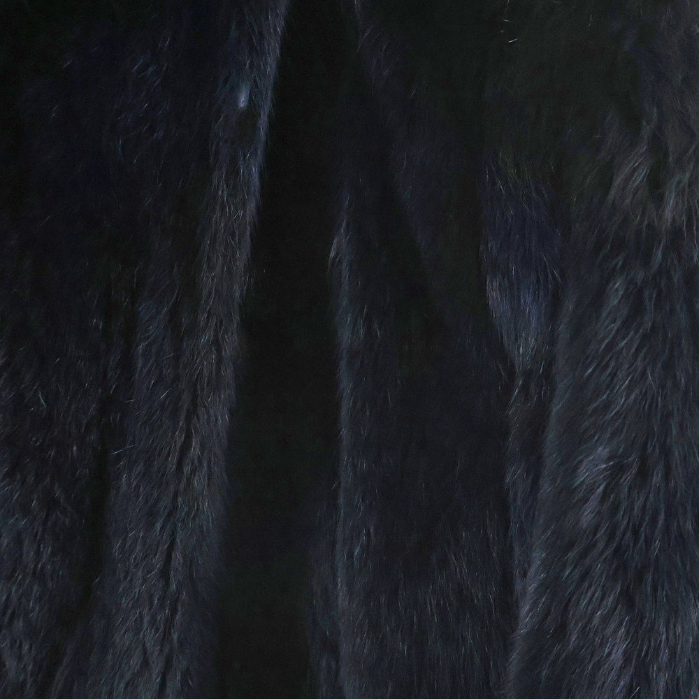 Prada Sport Ham Star Fur Coat Outer Black — view 5