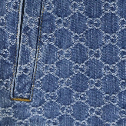 Gucci GG Jacquard Denim Jacket Indigo — view 5