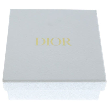 Dior Ribbon Necklace Rhinestone Pendant Chain Gold Plated — view 6