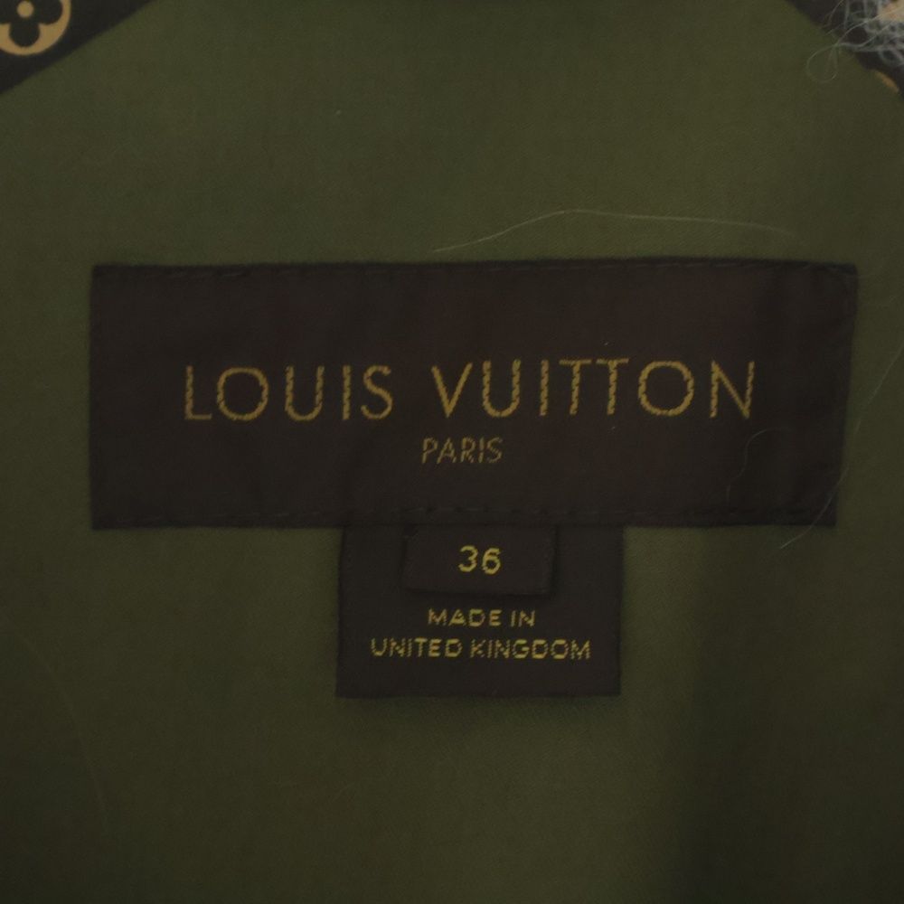 Louis Vuitton Macintosh Custom Made Trench Coat Khaki — view 6