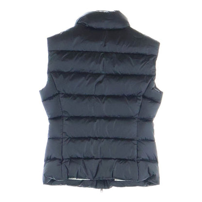 Prada Triangle Logo Down Vest Black — view 2