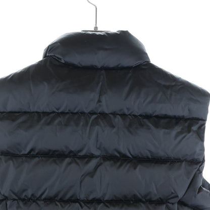 Prada Triangle Logo Down Vest Black — view 4