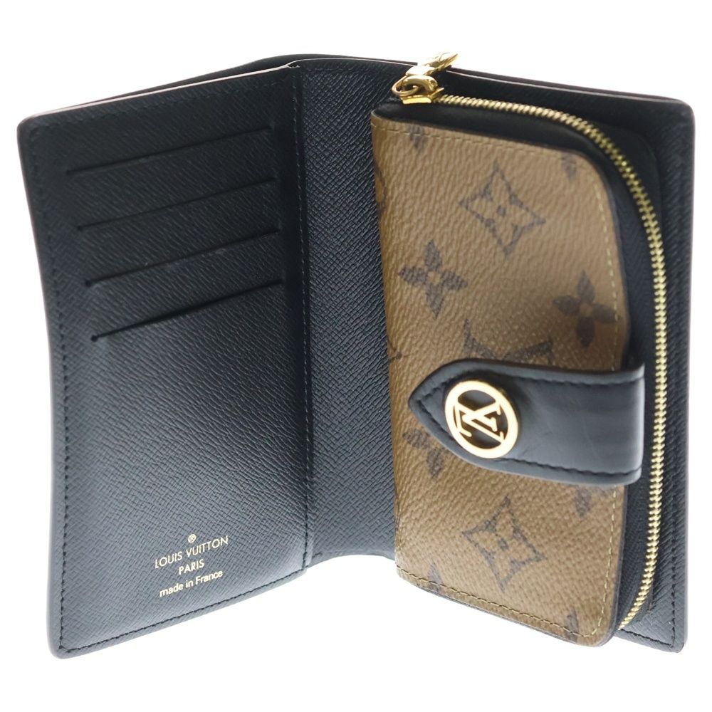 Louis Vuitton Monogram Giant Reverse Portefeuille Juliette Leather Compact — view 4