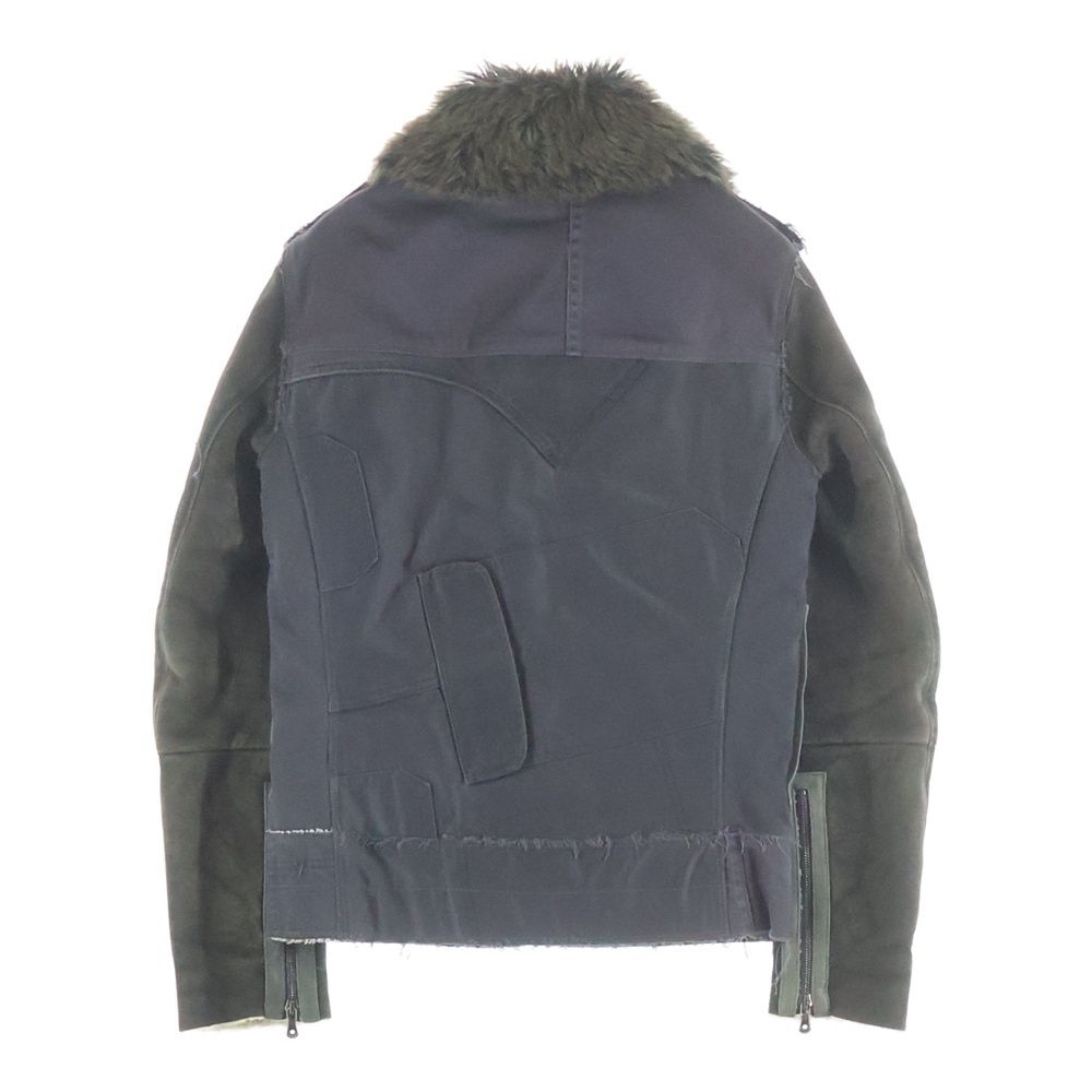Dolce & Gabbana Nylon Field Fur Jacket Cut Replacement Lining — view 2