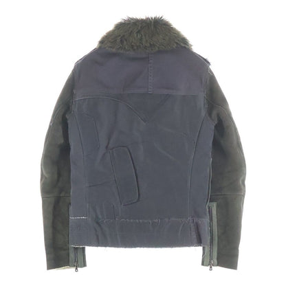 Dolce & Gabbana Nylon Field Fur Jacket Cut Replacement Lining — view 2