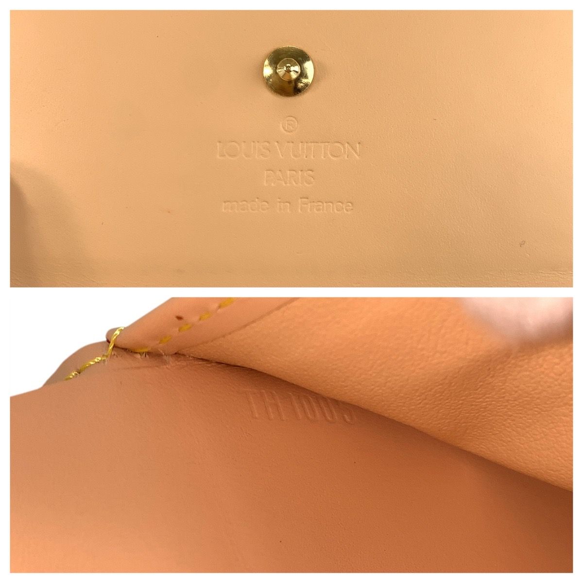 Louis Vuitton Multicolor Porte Monnaie Billets Cult Cles Fold Wallet Compact Bron White — view 3