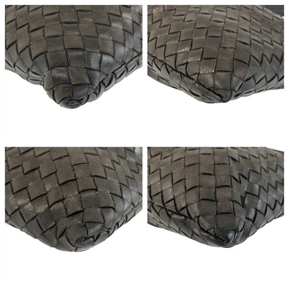 Bottega Veneta Black Leather Shoulder Bag — view 4