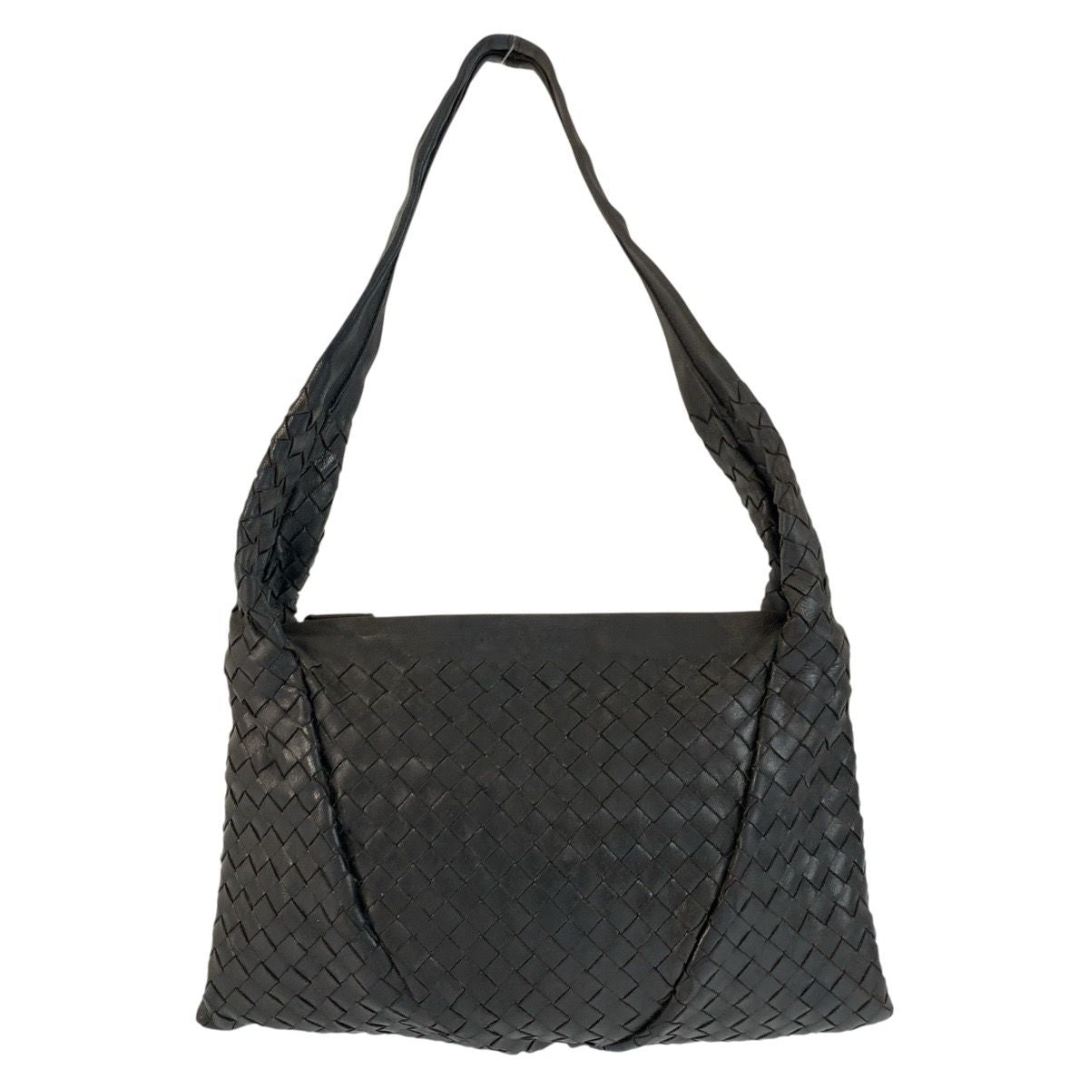 Bottega Veneta Black Leather Shoulder Bag — view 2