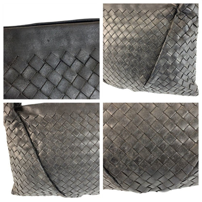 Bottega Veneta Black Leather Shoulder Bag — view 5