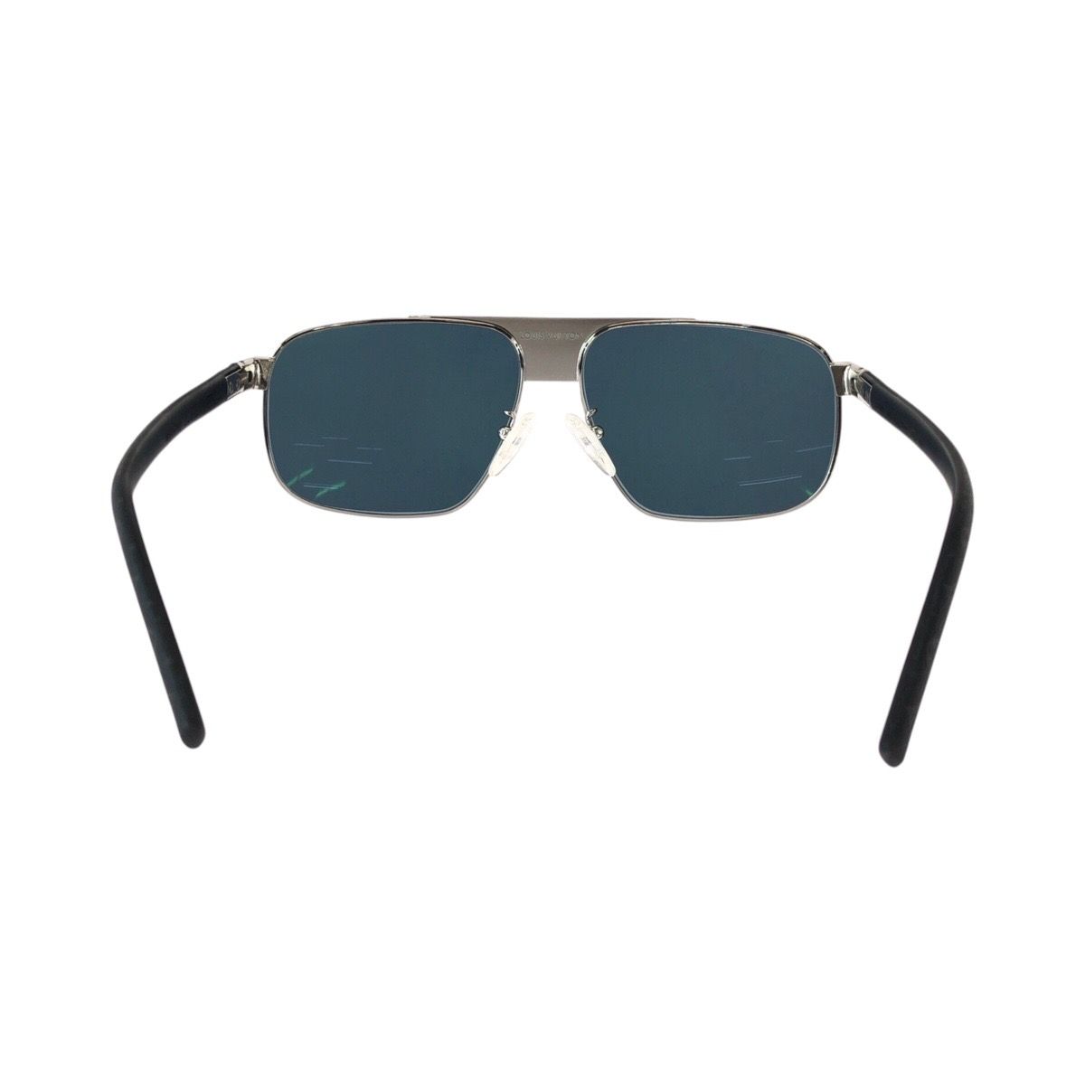 Louis Vuitton Monogram Pacific Blue Black Silver Metal — view 3