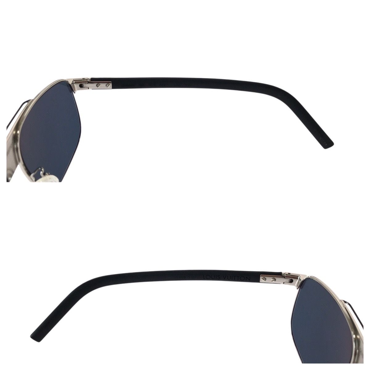 Louis Vuitton Monogram Pacific Blue Black Silver Metal — view 5