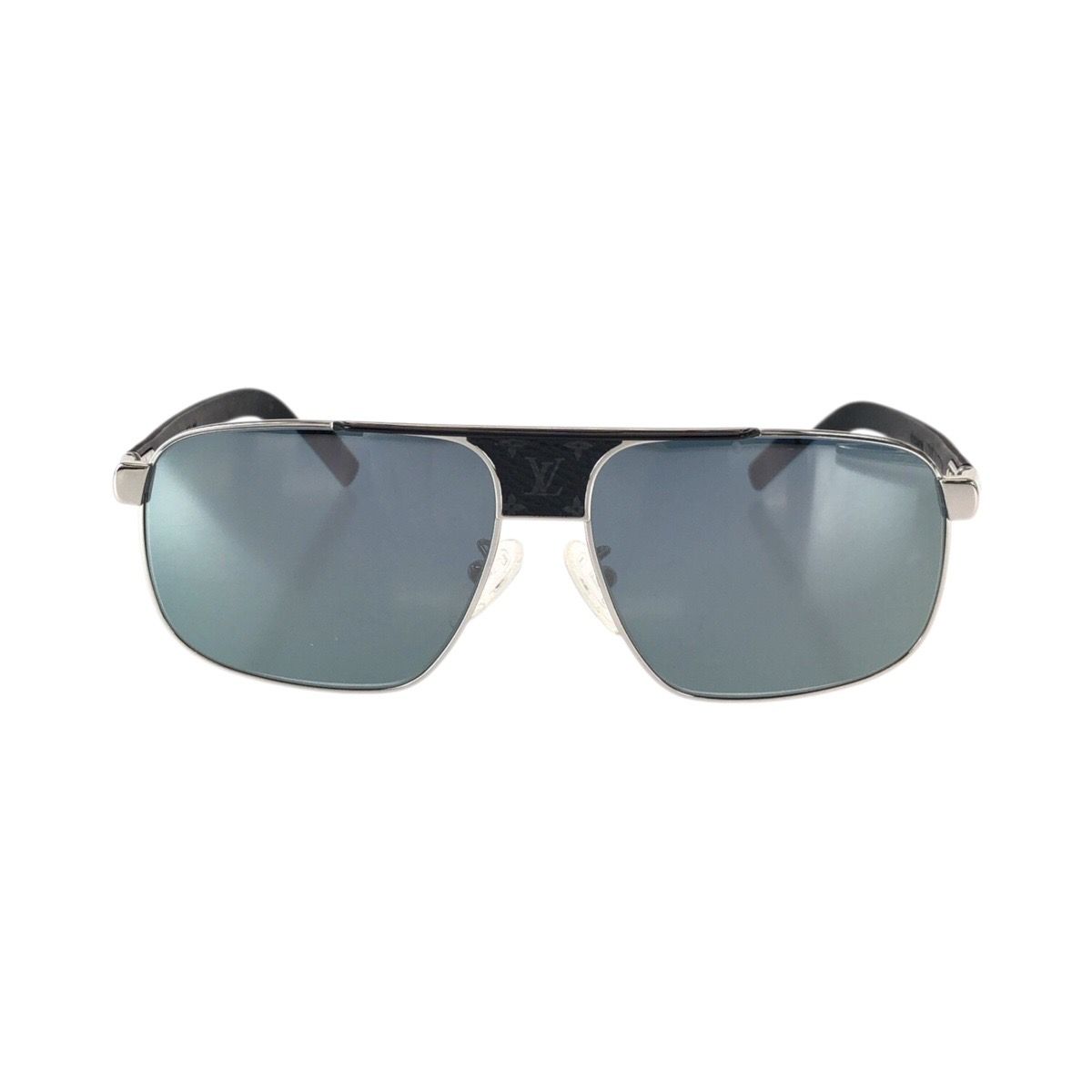 Louis Vuitton Monogram Pacific Blue Black Silver Metal — view 2