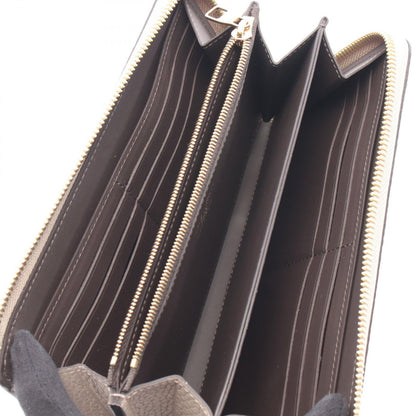 Louis Vuitton Lshape Zipper Wallet Portefeuille Comet Leather Gare Beige — view 3