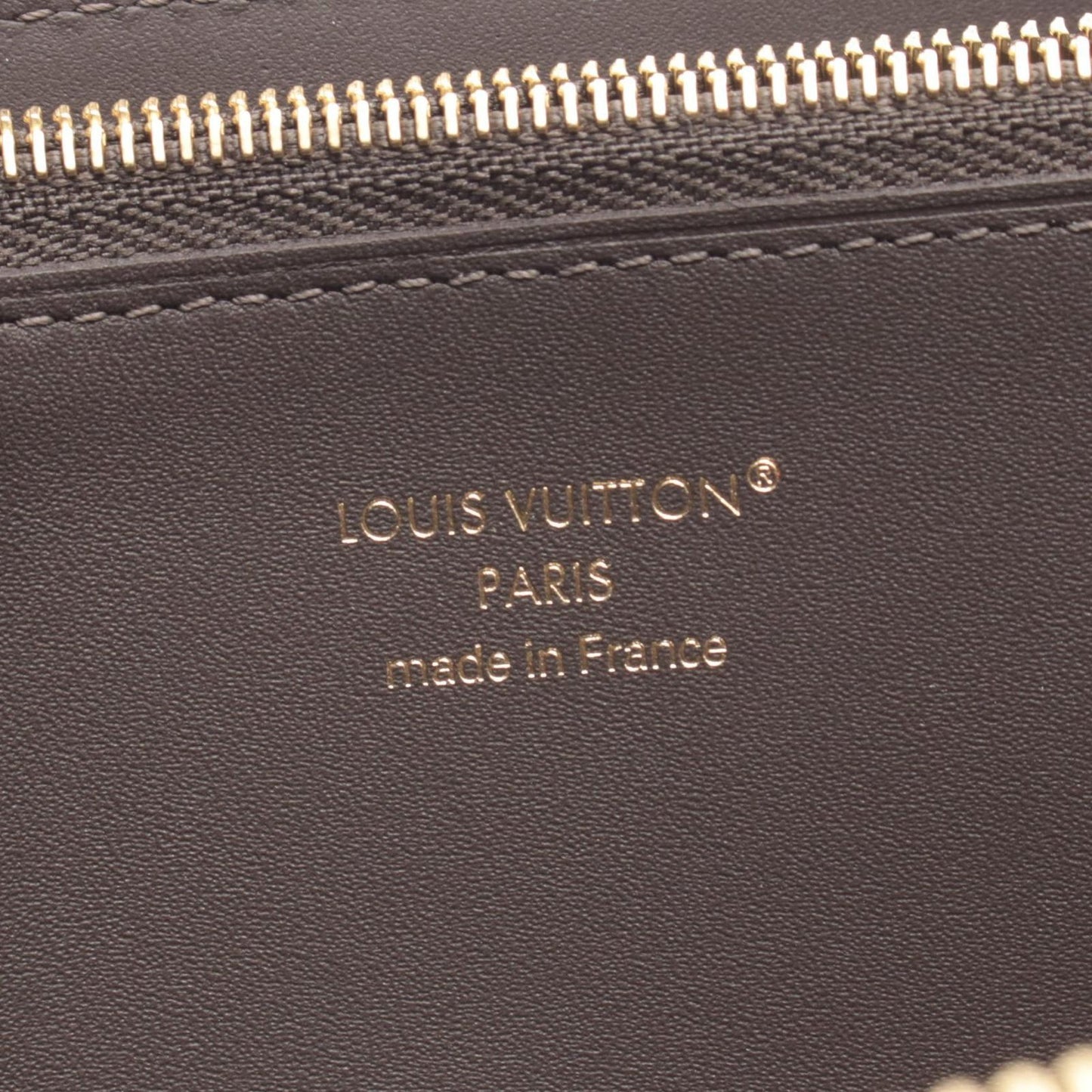 Louis Vuitton Lshape Zipper Wallet Portefeuille Comet Leather Gare Beige — view 4