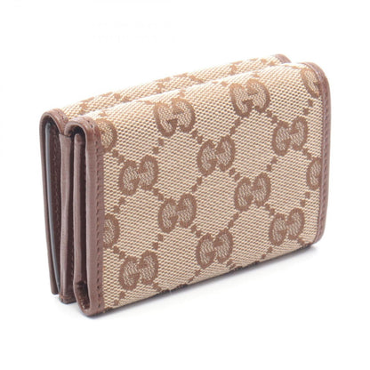 Gucci Trifold Wallet Hacker Project Beige Brown — view 2