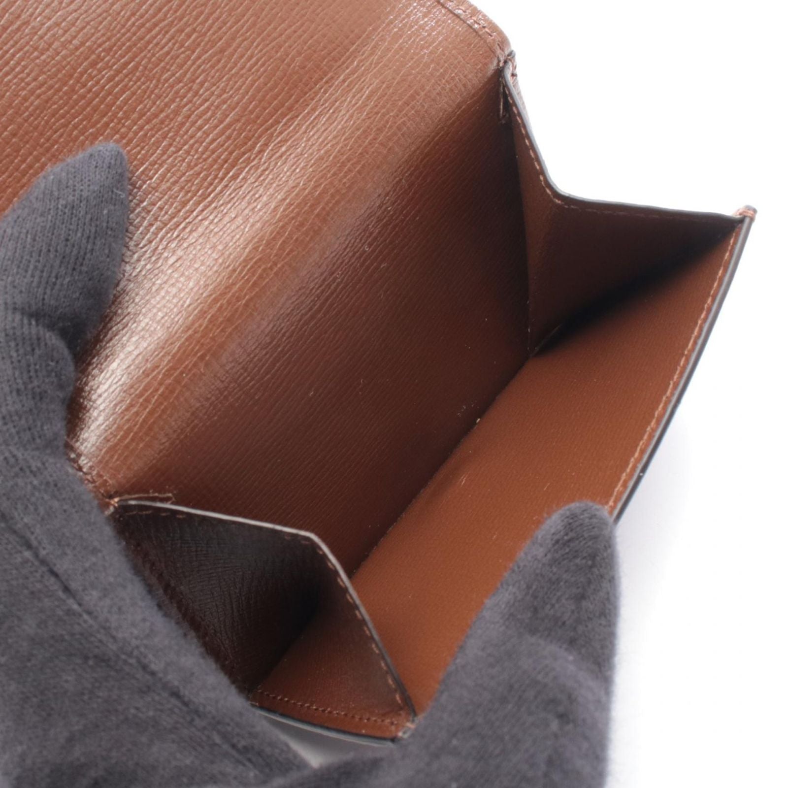 Gucci Trifold Wallet Hacker Project Beige Brown — view 6