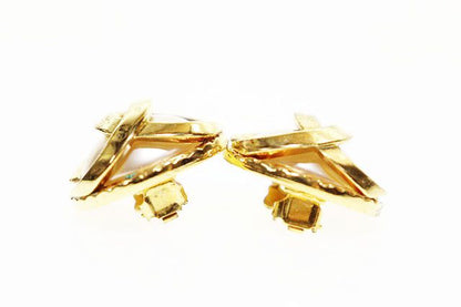 Chanel Vintage Faux Pearl CC Logo Earrings Gold Aa — view 3