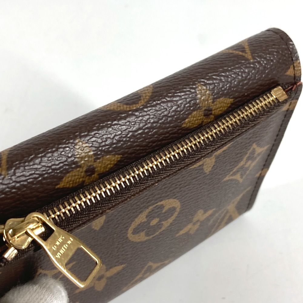 Louis Vuitton Trifold Wallet Porte Feuille Anais M60402 Monogram Canvas Brown — view 6