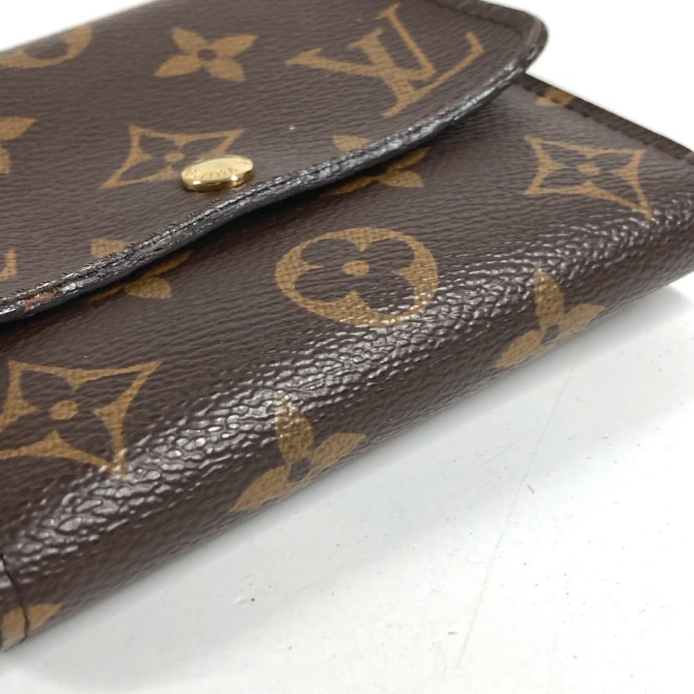 Louis Vuitton Trifold Wallet Porte Feuille Anais M60402 Monogram Canvas Brown — view 4