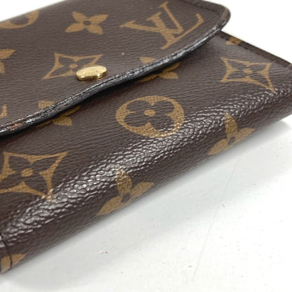 Louis Vuitton Trifold Wallet Porte Feuille Anais M60402 Monogram Canvas Brown — view 4