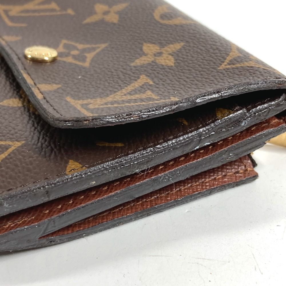 Louis Vuitton Trifold Wallet Porte Feuille Anais M60402 Monogram Canvas Brown — view 5