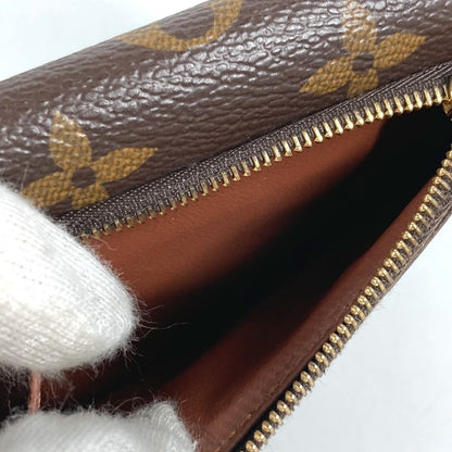 Louis Vuitton Trifold Wallet Porte Feuille Anais M60402 Monogram Canvas Brown — view 7