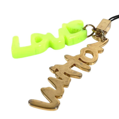 Louis Vuitton Strap Accessoire Telephonne Graffiti Plastic Yellow Shoulder Bag — view 5