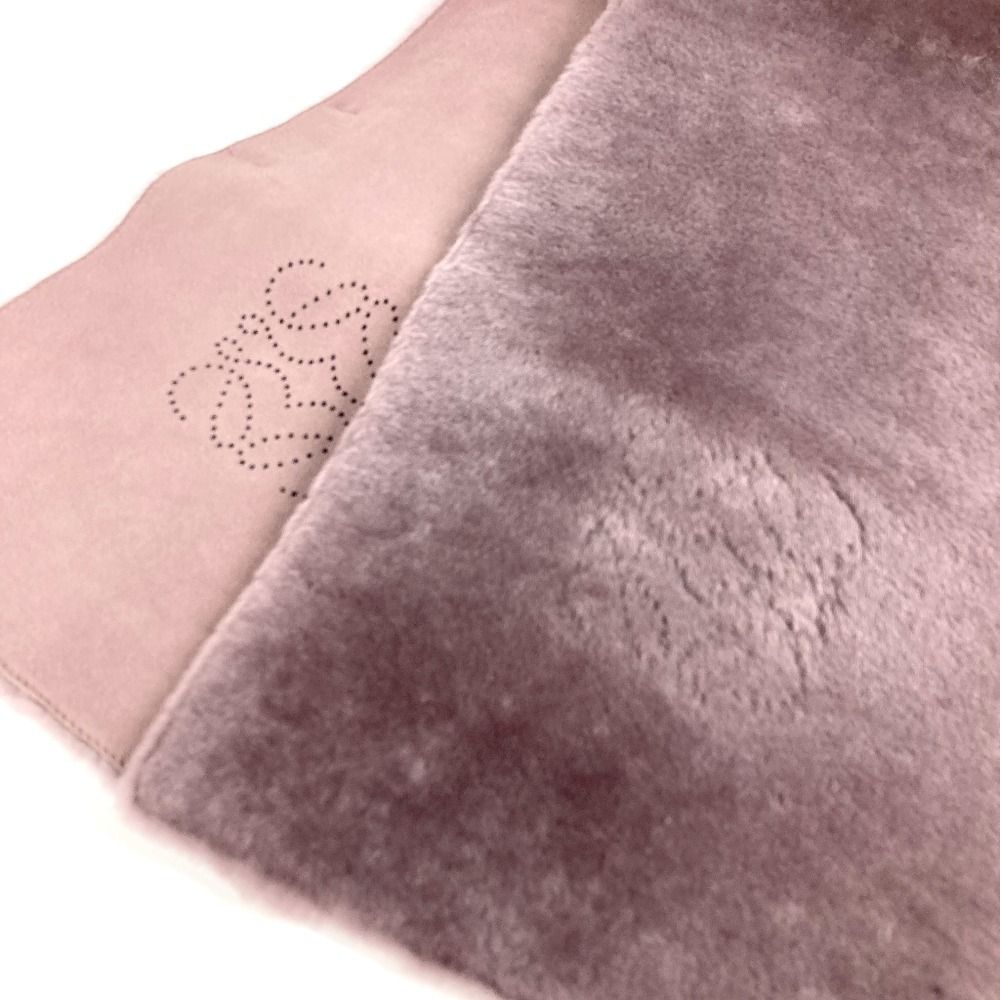 Loewe Muffler Anagram Logo Purple — view 2