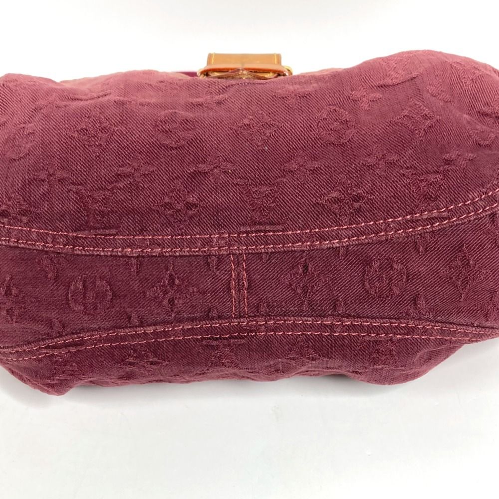 Louis Vuitton Shoulder Bag Sunray Monogram Denim Canvas Rouge Fauvist Pink — view 5