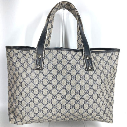 Gucci Shoulder Bag GG Logo 211134 Supreme Canvas Navy — view 2