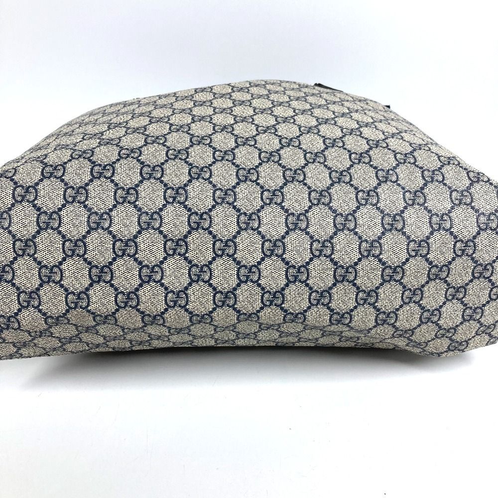 Gucci Shoulder Bag GG Logo 211134 Supreme Canvas Navy — view 5