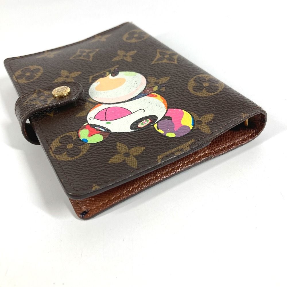 Louis Vuitton Notebook Cover Agenda PM R20011 Monogram Canvas Brown — view 3
