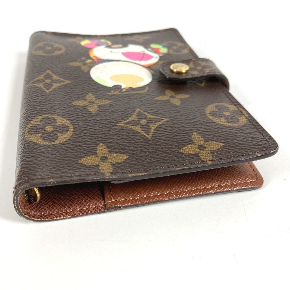 Louis Vuitton Notebook Cover Agenda PM R20011 Monogram Canvas Brown — view 5