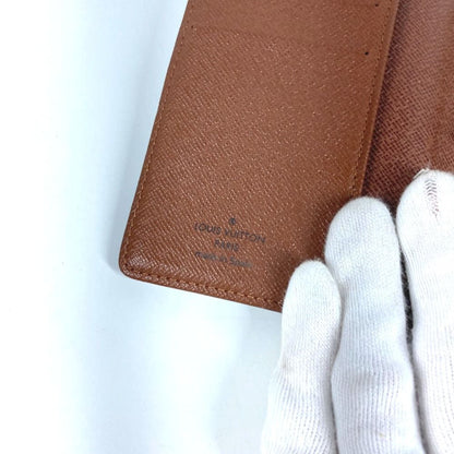 Louis Vuitton Notebook Cover Agenda PM R20011 Monogram Canvas Brown — view 8